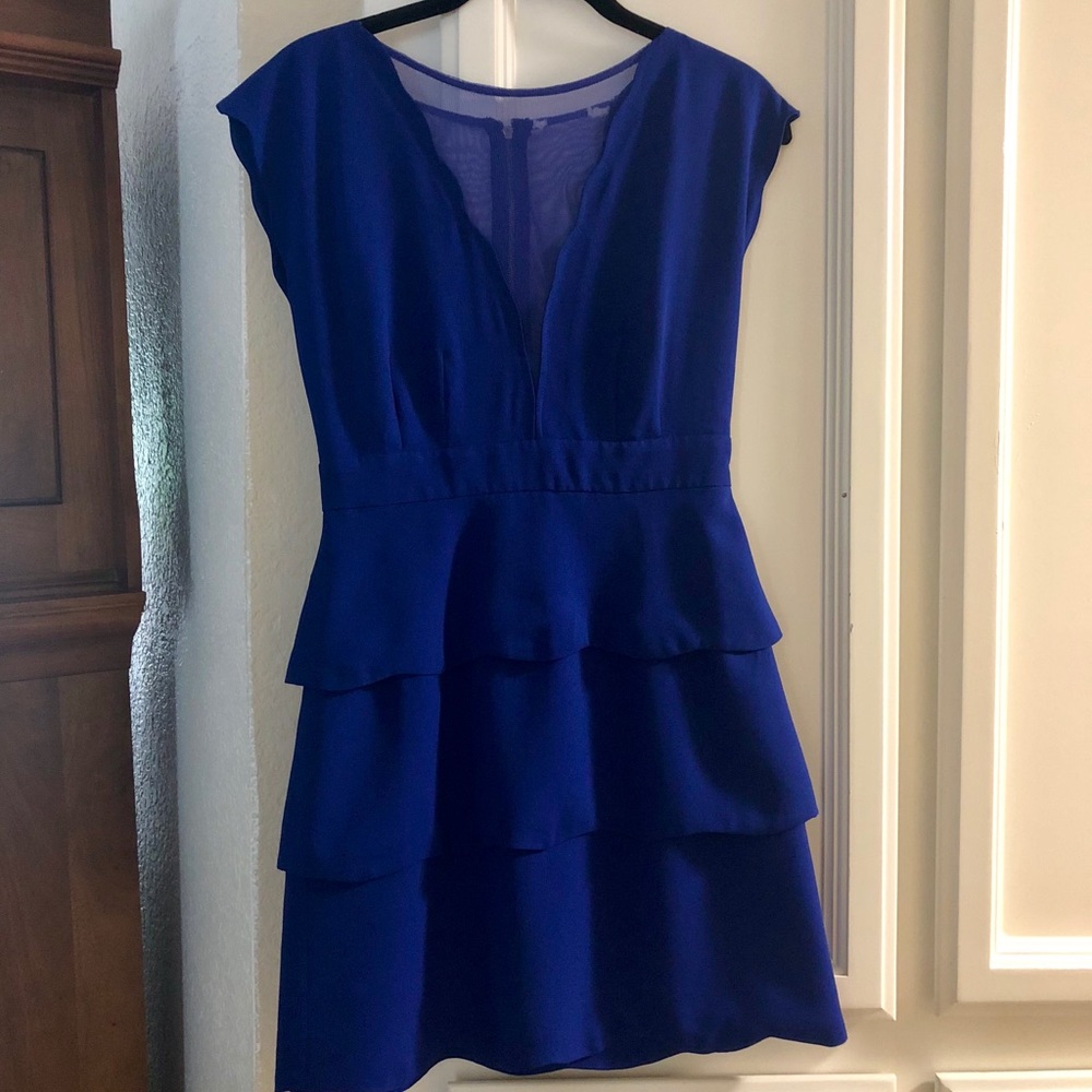 Blue dress
